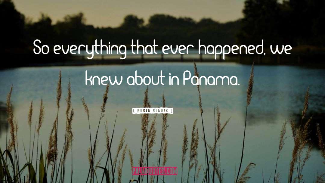 Panama quotes by Ruben Blades