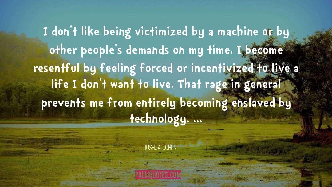 Panchasara Machine quotes by Joshua Cohen