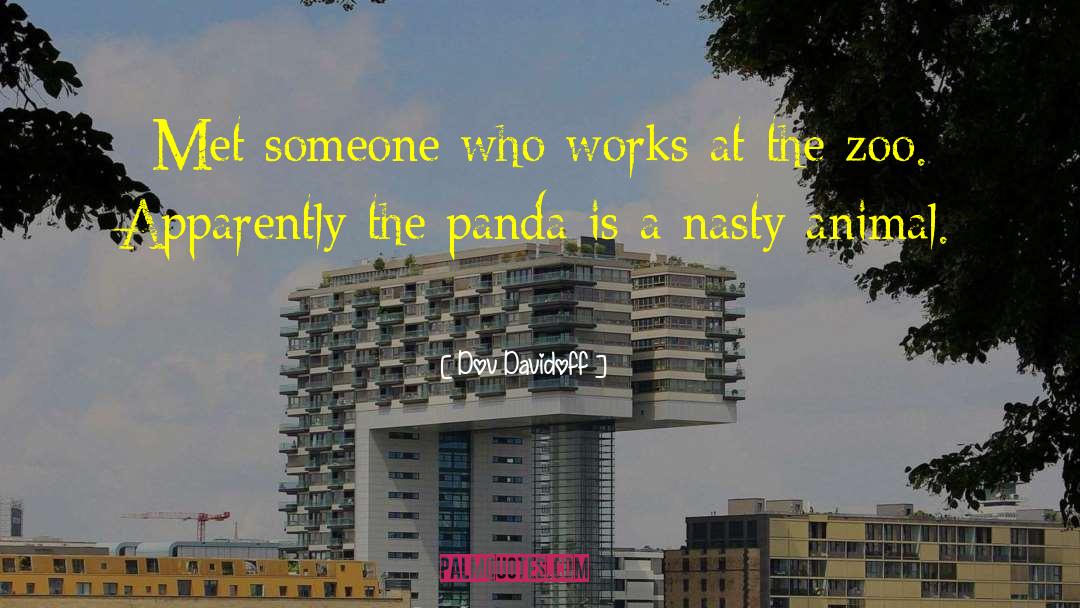 Pandas quotes by Dov Davidoff