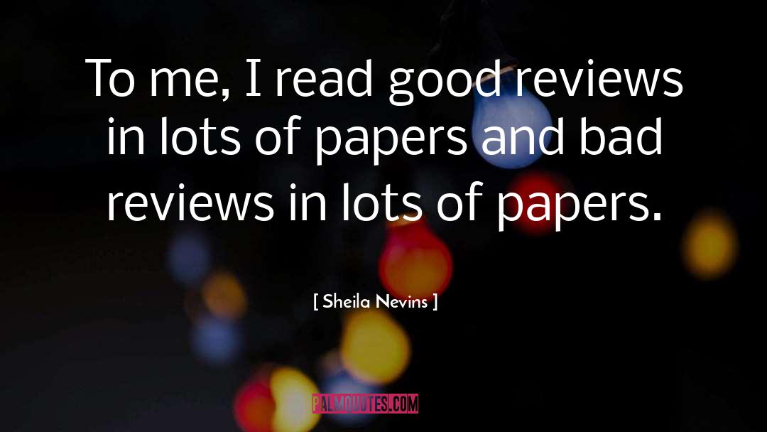 Pandle Reviews quotes by Sheila Nevins