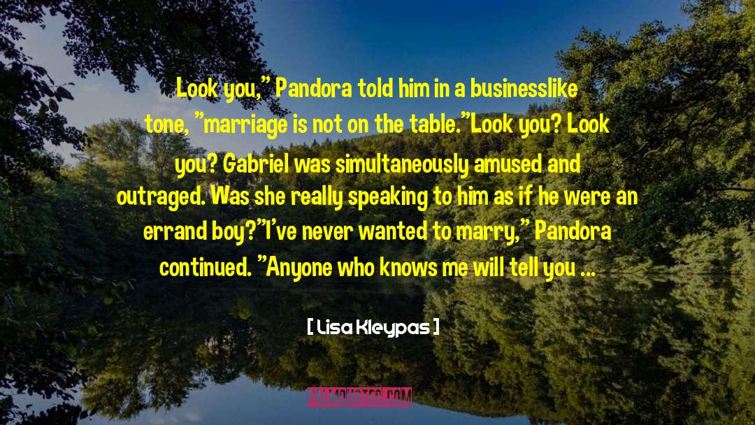 Pandora Ravenel quotes by Lisa Kleypas