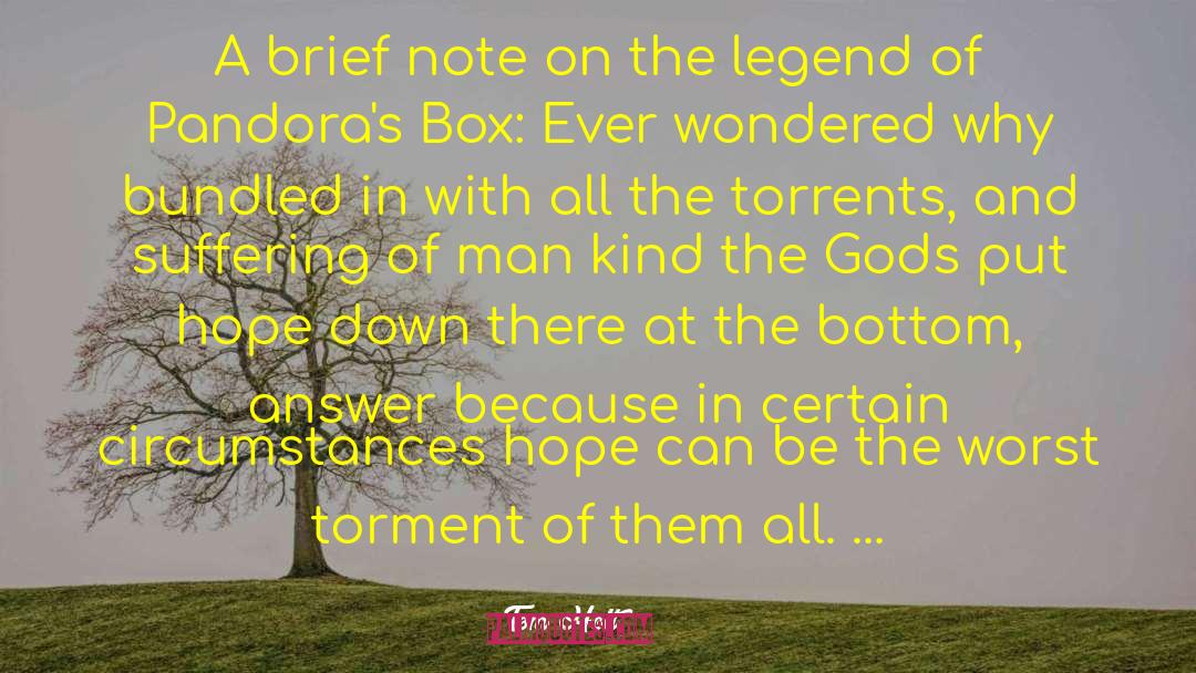 Pandora S Ebox quotes by Tom Holt