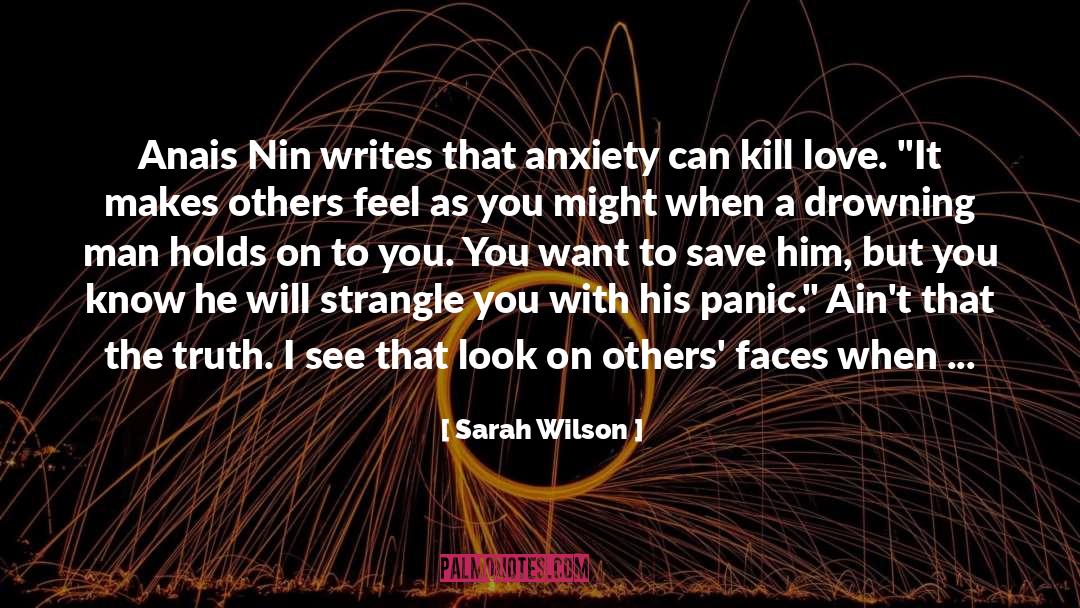 Panic quotes by Sarah Wilson