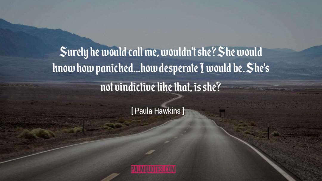 Panicked quotes by Paula Hawkins