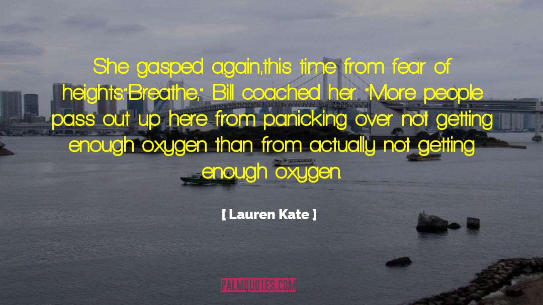 Panicking quotes by Lauren Kate