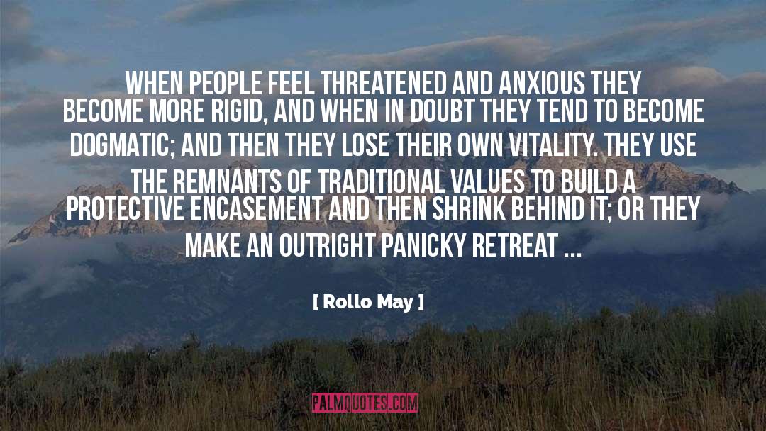 Panicky quotes by Rollo May