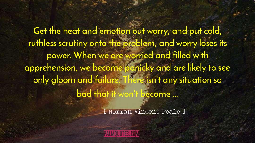 Panicky quotes by Norman Vincent Peale