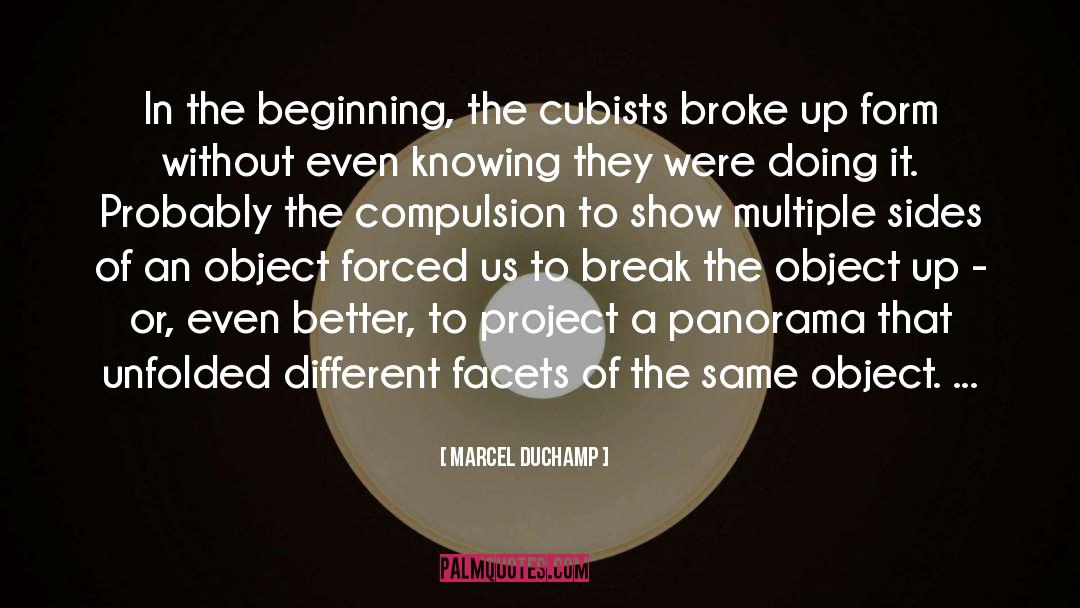 Panorama quotes by Marcel Duchamp