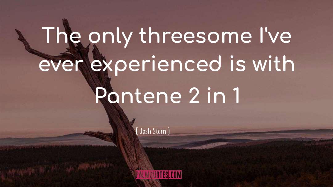 Pantene Humor quotes by Josh Stern