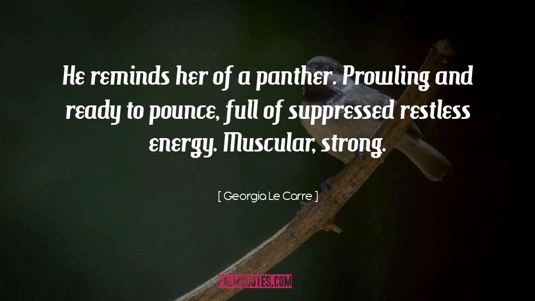 Panther quotes by Georgia Le Carre
