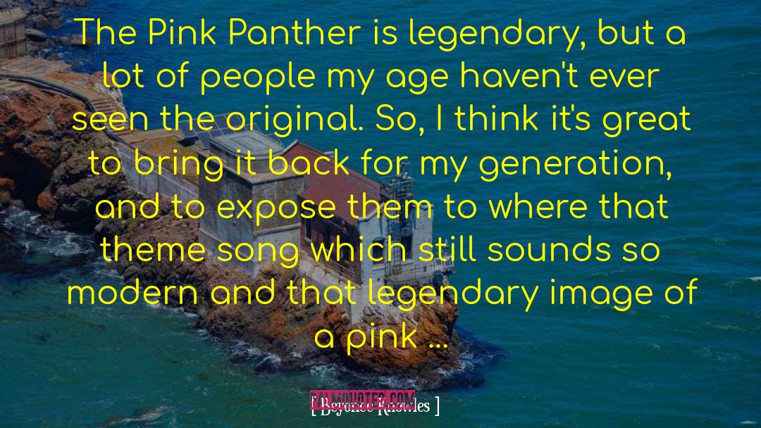 Panther quotes by Beyonce Knowles