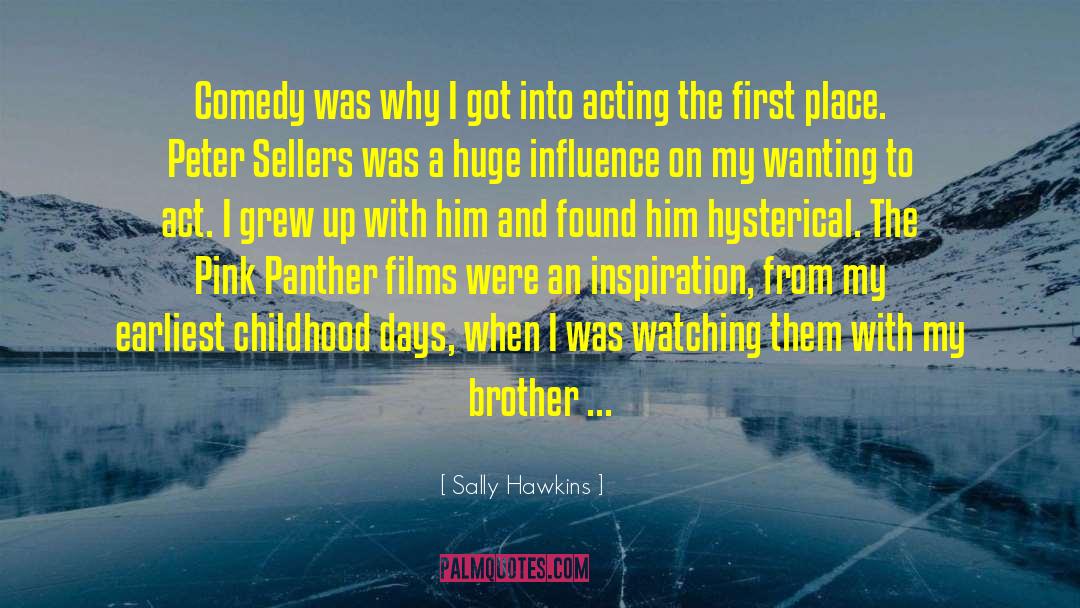 Panther quotes by Sally Hawkins