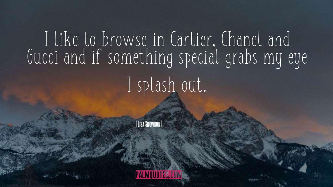 Panthere Cartier quotes by Lisa Snowdon