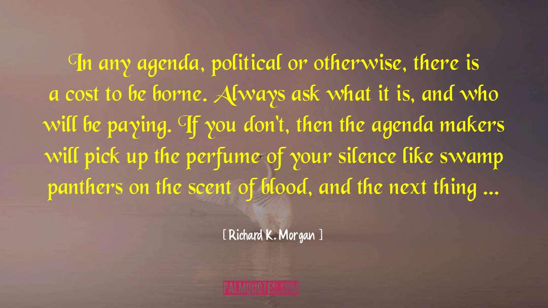 Panthers quotes by Richard K. Morgan