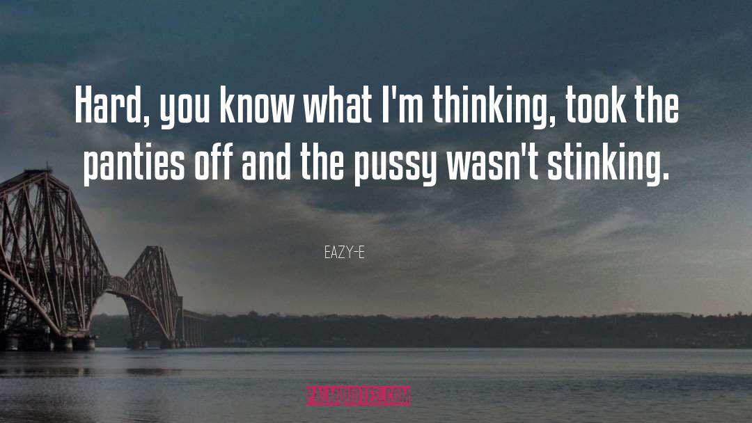 Panties quotes by Eazy-E