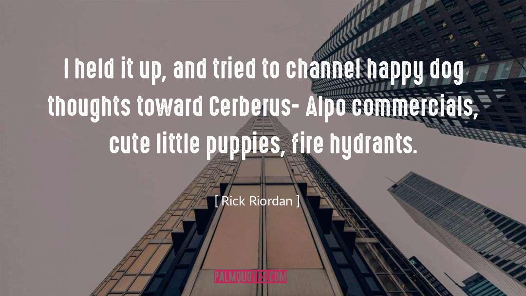 Panting Puppy quotes by Rick Riordan