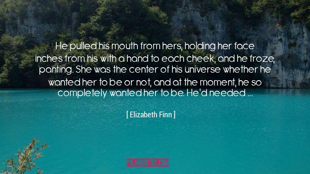 Panting quotes by Elizabeth Finn