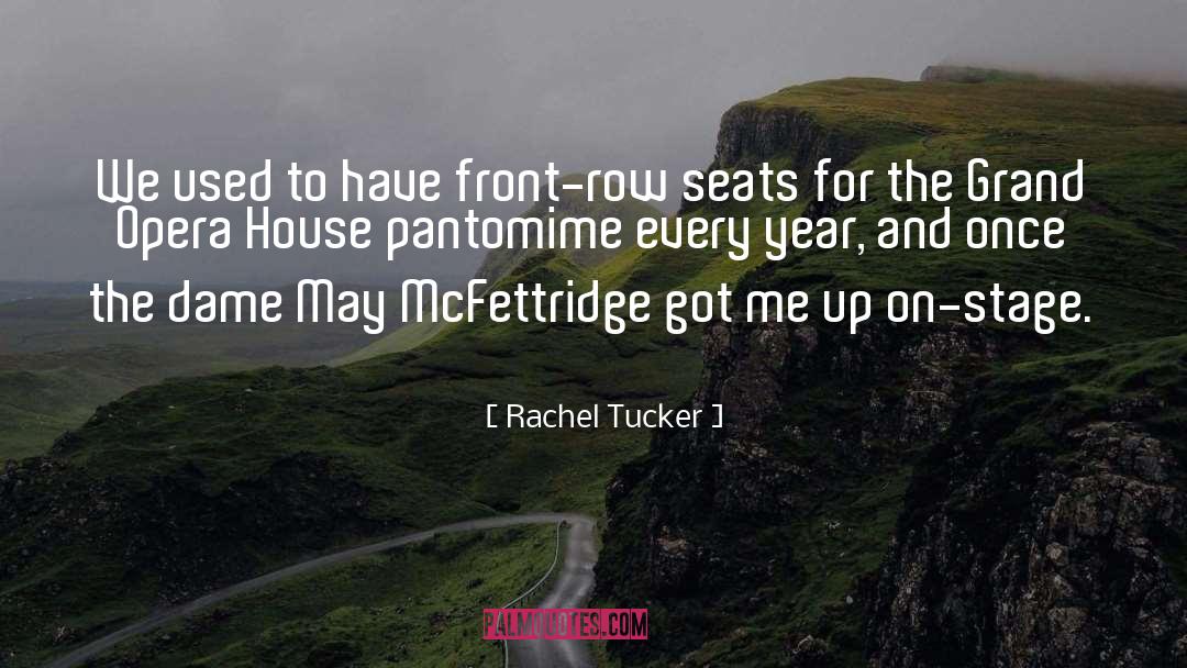 Pantomime quotes by Rachel Tucker