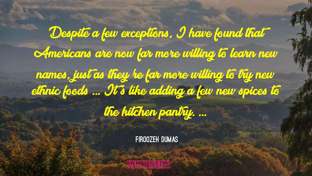 Pantry quotes by Firoozeh Dumas