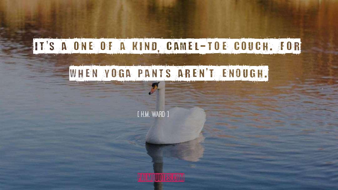 Pants quotes by H.M. Ward