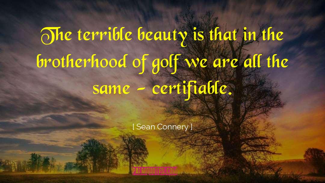 Paolillo Golf quotes by Sean Connery