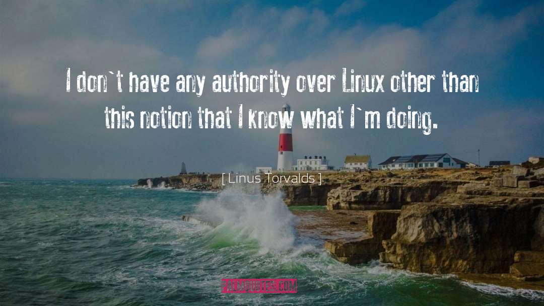 Papal Authority quotes by Linus Torvalds