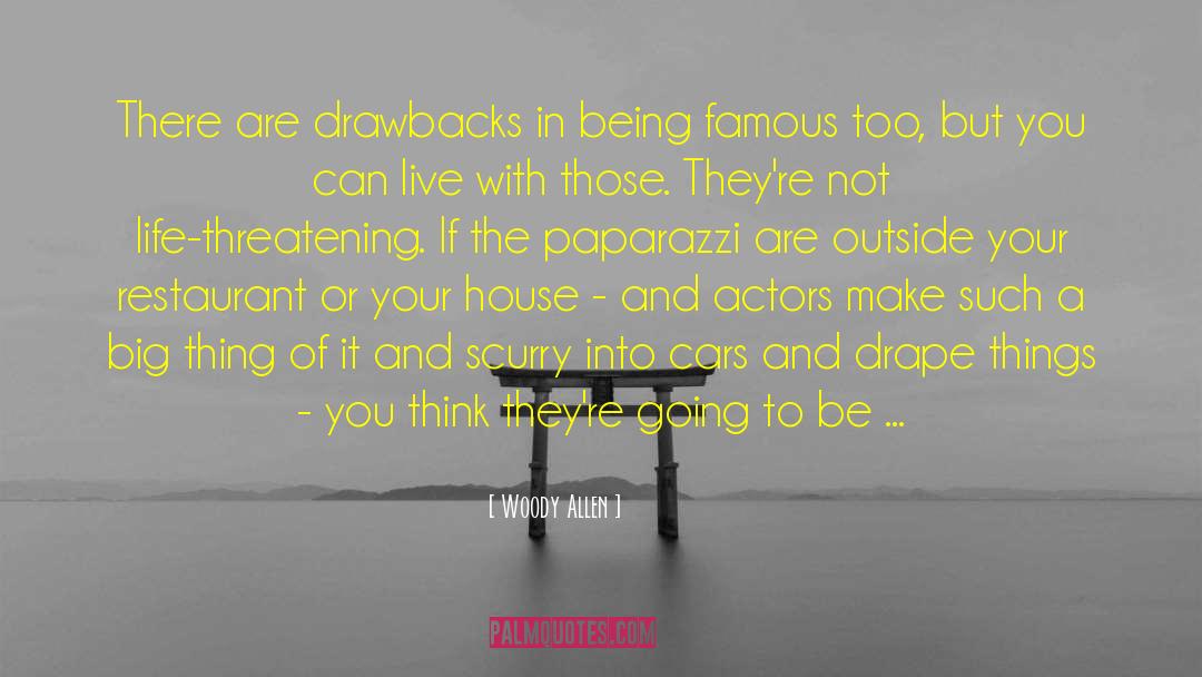 Paparazzi quotes by Woody Allen