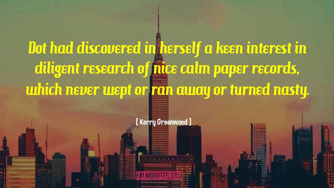 Paper Airplanes quotes by Kerry Greenwood