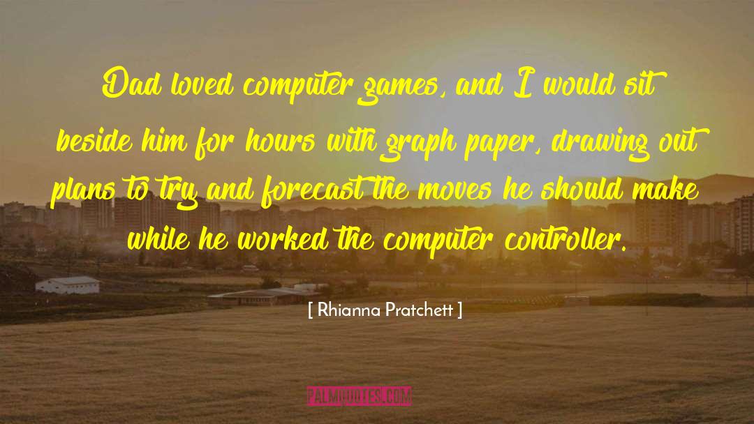 Paper And Pencil quotes by Rhianna Pratchett