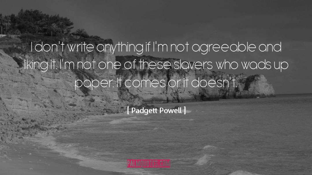 Paper Cuts quotes by Padgett Powell