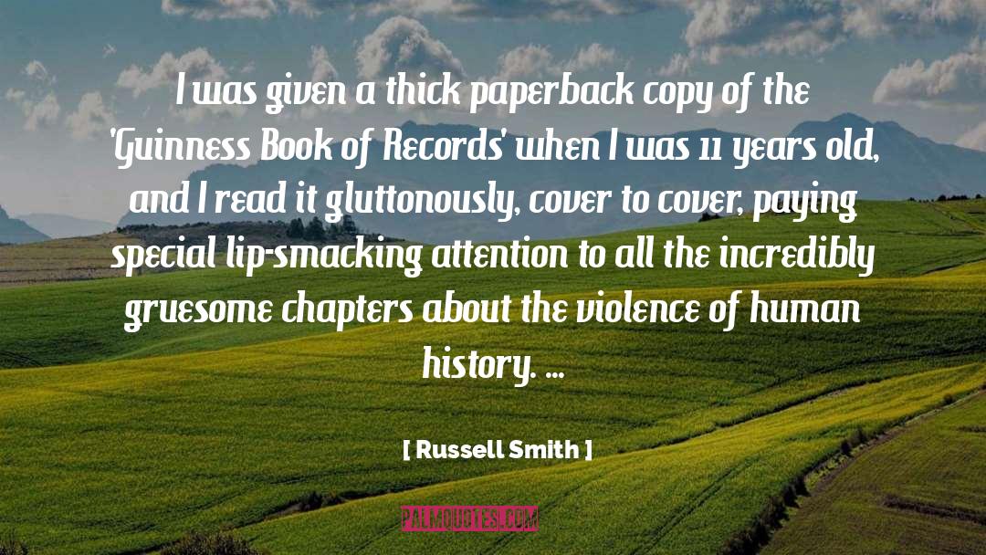 Paperback quotes by Russell Smith