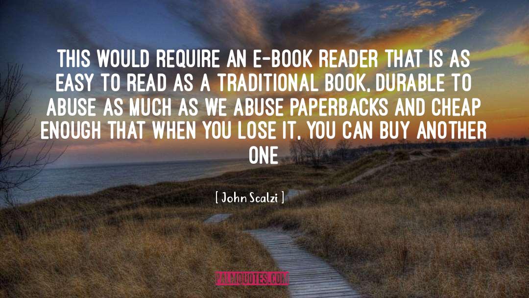 Paperbacks quotes by John Scalzi