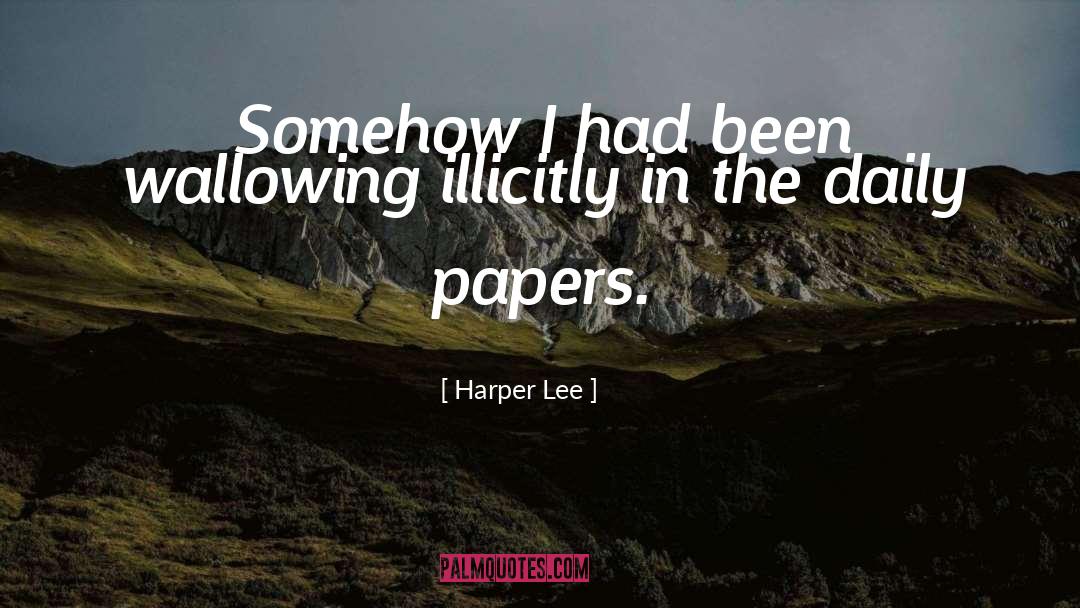 Papers quotes by Harper Lee