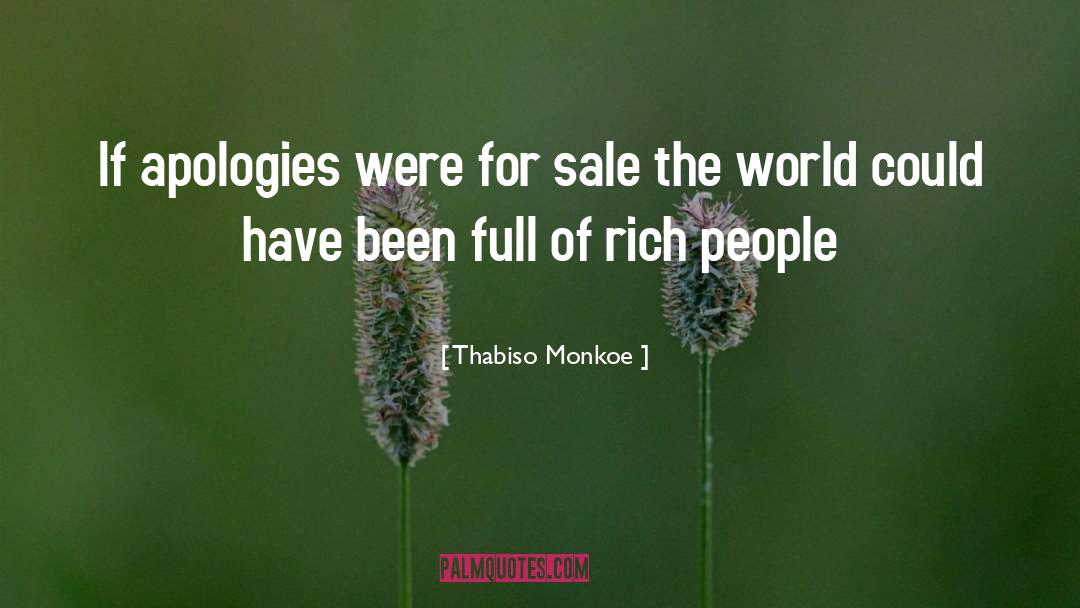 Paperweights For Sale quotes by Thabiso Monkoe