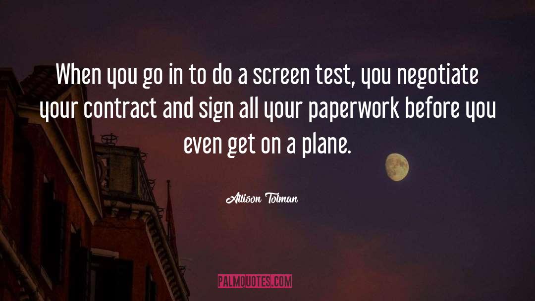 Paperwork quotes by Allison Tolman