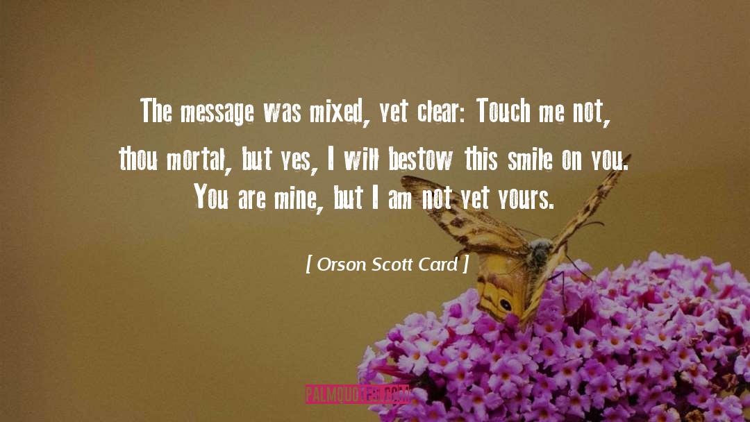 Papyrus Card quotes by Orson Scott Card
