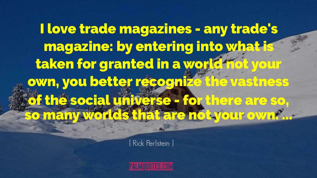 Parabola Magazine quotes by Rick Perlstein