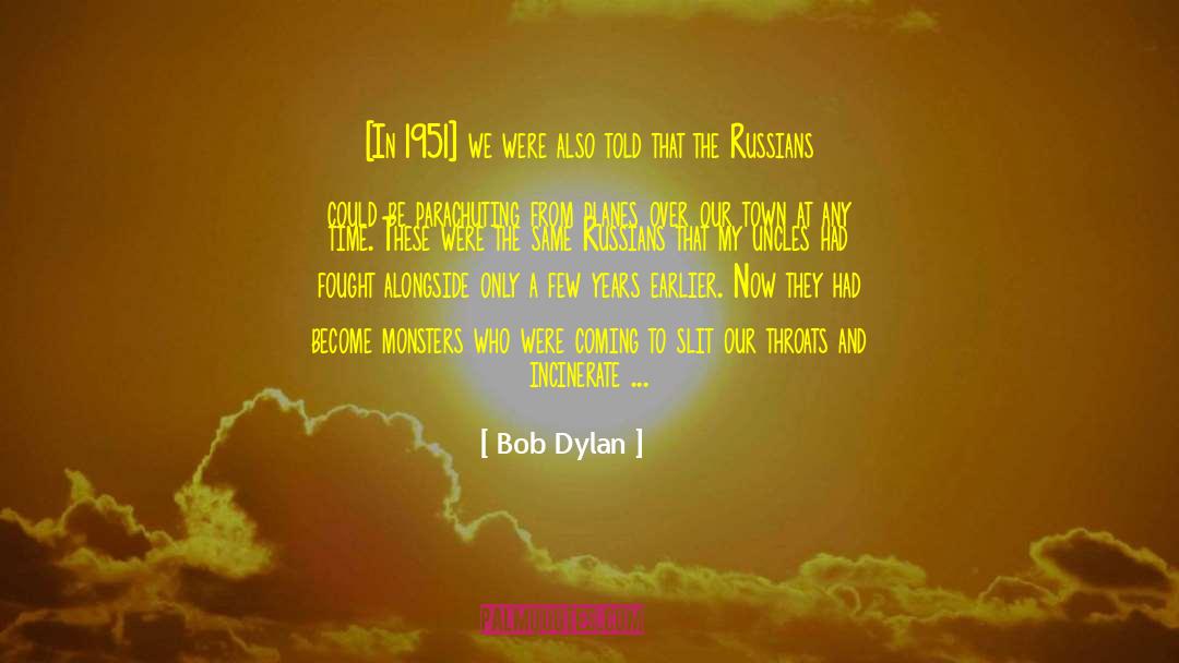Parachuting quotes by Bob Dylan
