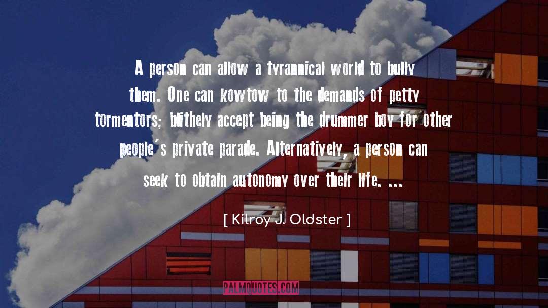 Parade quotes by Kilroy J. Oldster