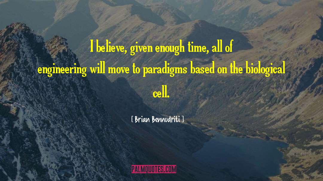 Paradigms quotes by Brian Bennudriti