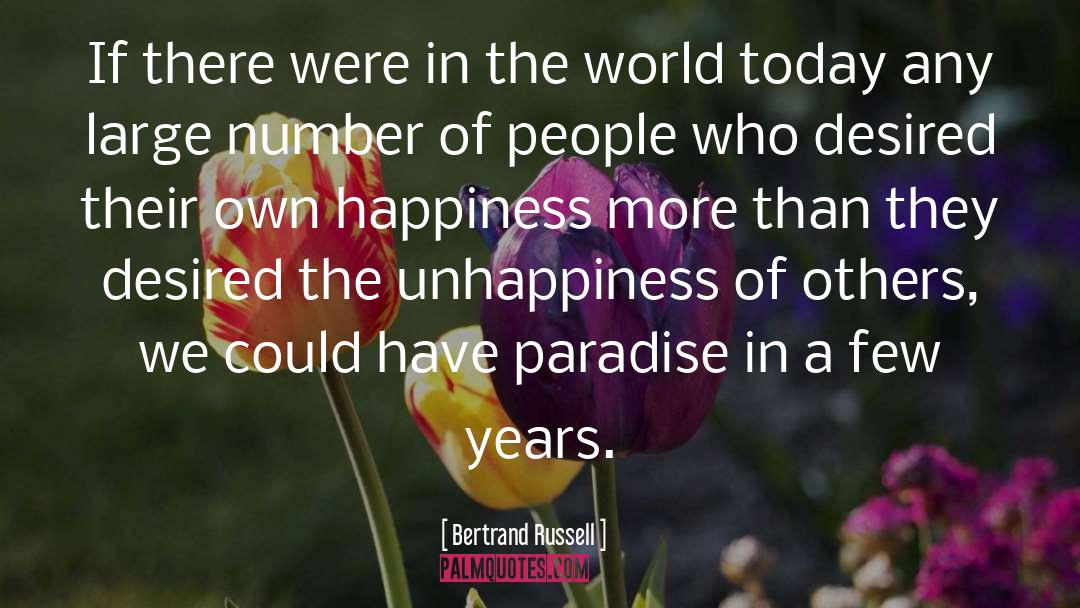 Paradise quotes by Bertrand Russell