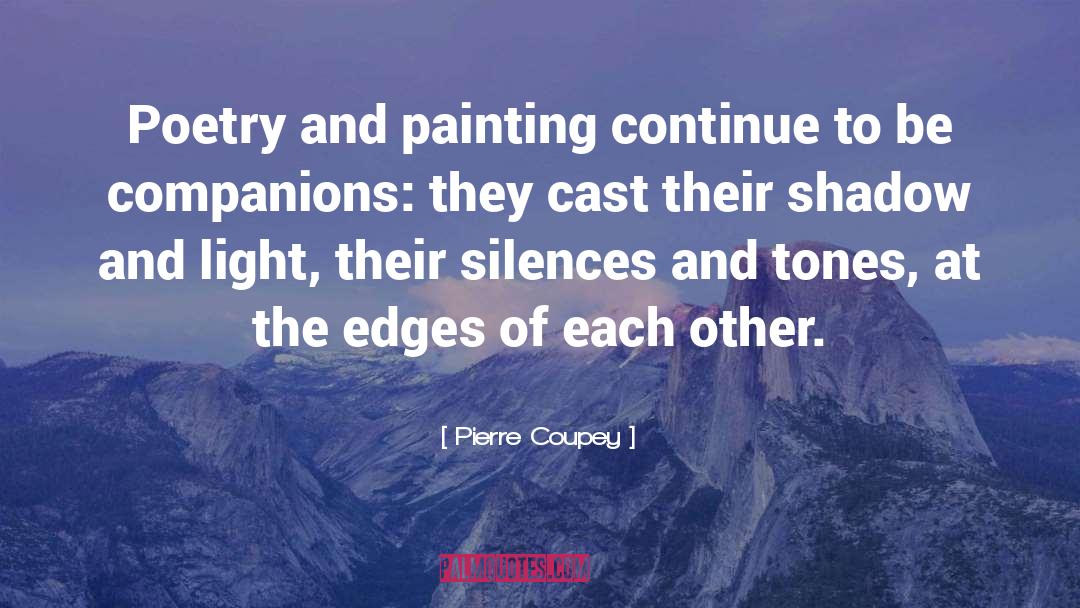 Paradox Of Silence quotes by Pierre Coupey