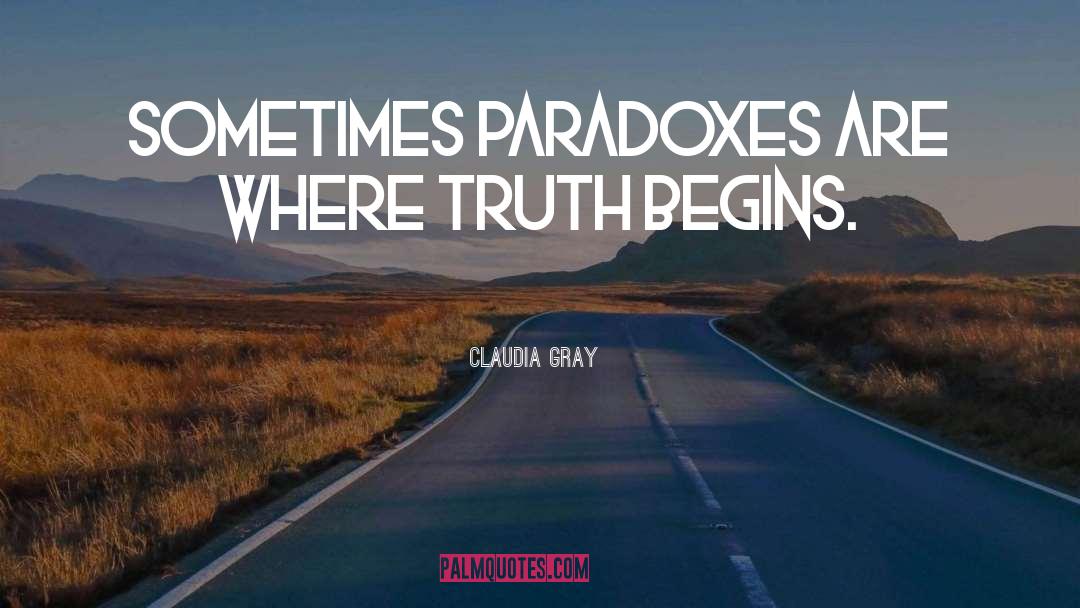 Paradoxes quotes by Claudia Gray