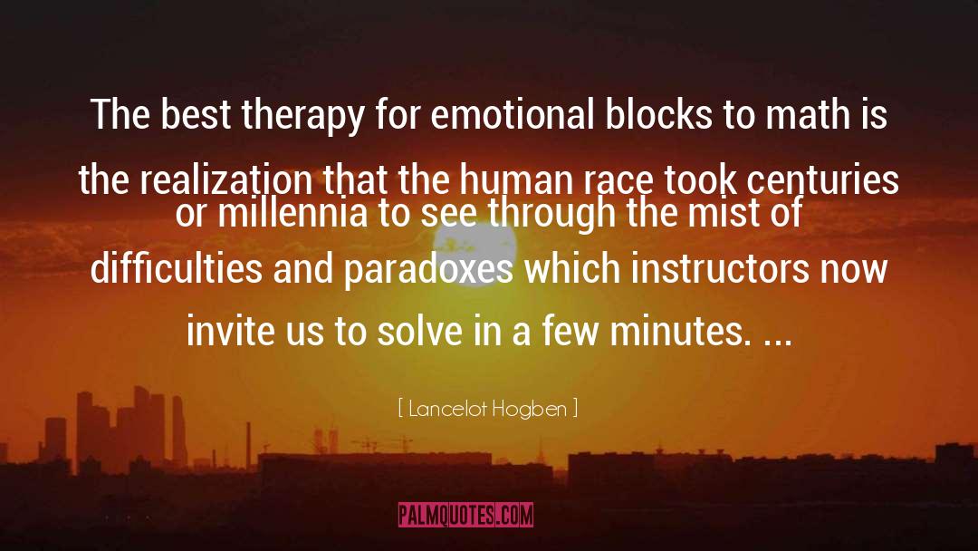 Paradoxes quotes by Lancelot Hogben