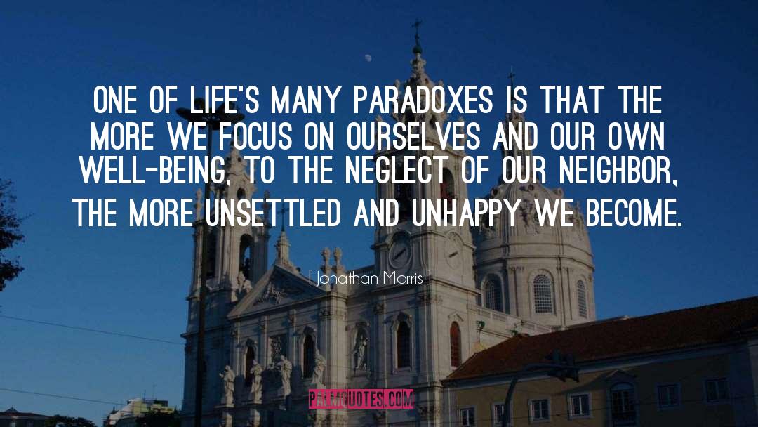 Paradoxes quotes by Jonathan Morris