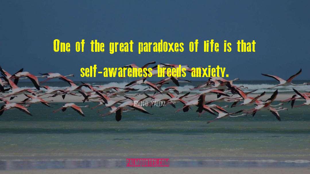 Paradoxes quotes by Irvin D. Yalom
