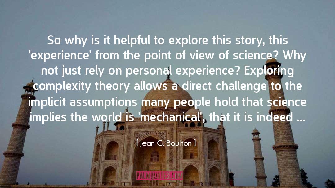 Paradoxical Theory Of Change quotes by Jean G. Boulton