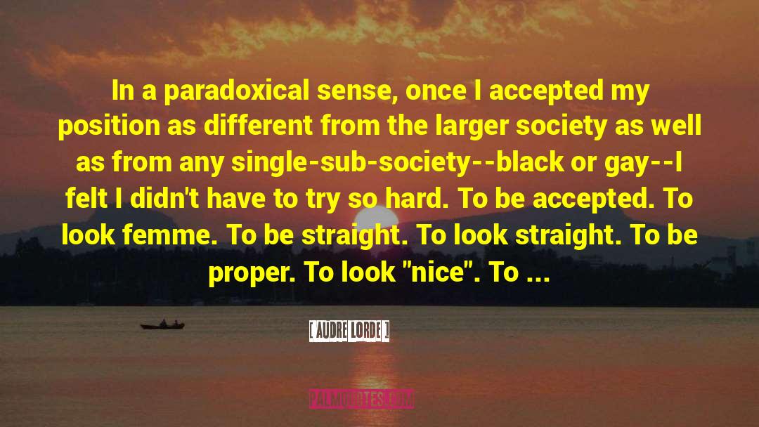 Paradoxical Vocal Cord quotes by Audre Lorde