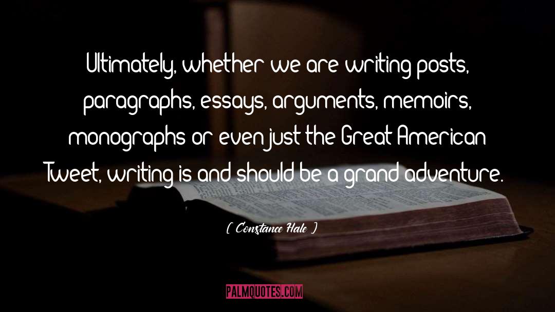 Paragraphs quotes by Constance Hale