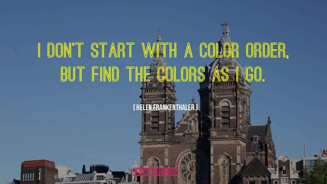 Parajanov Color quotes by Helen Frankenthaler